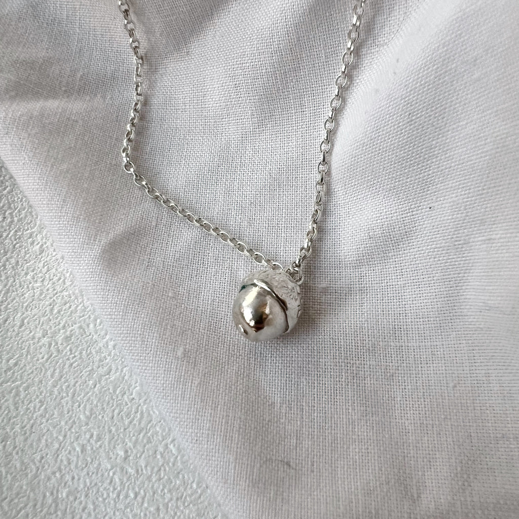 Acorn Pendant in Sterling Silver